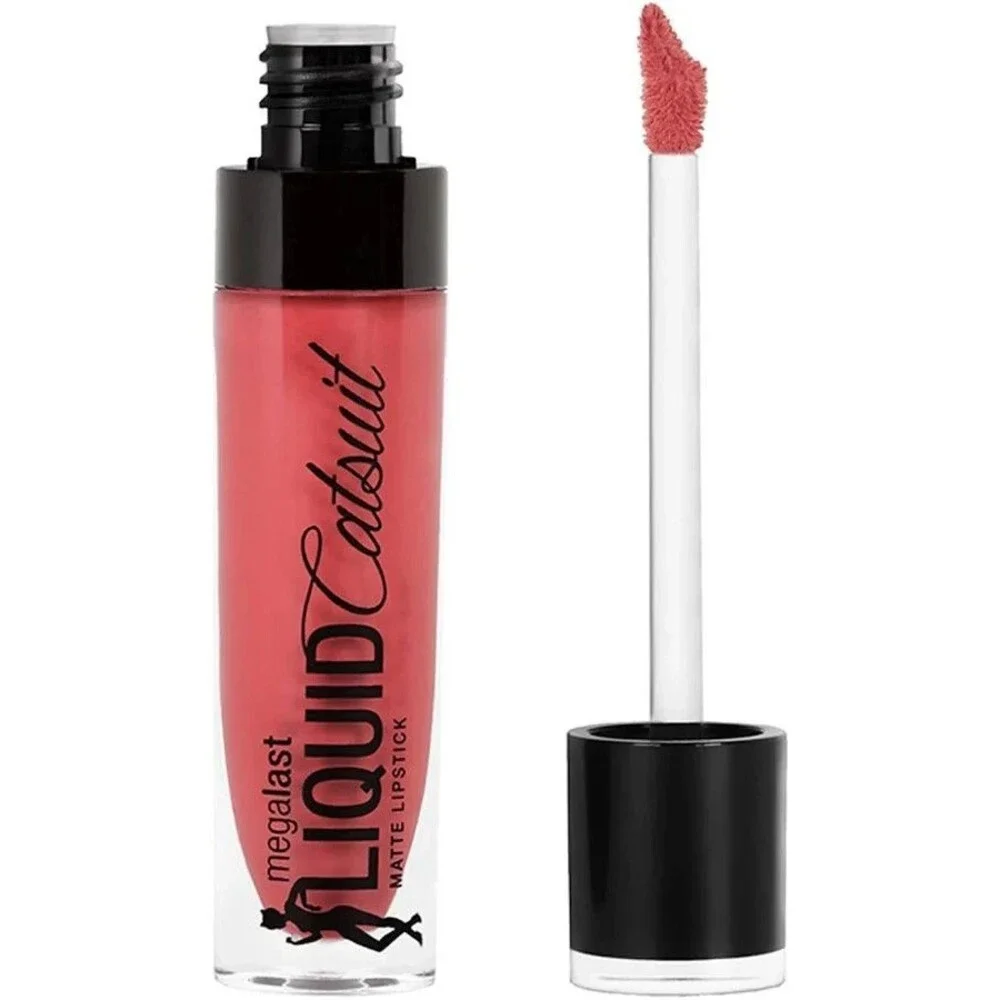 Wet n Wild MegaLast Liquid Catsuit Matte Lipstick Coral Corruption 922B New HTF